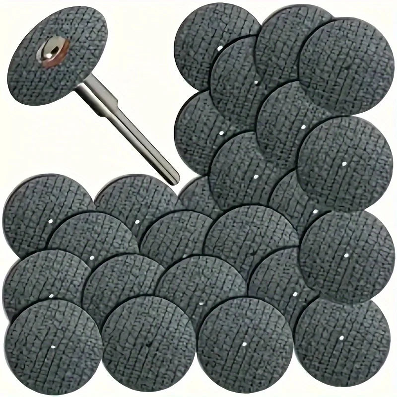Abrasive Cutting Disc 32mm With Mandrels Grinding Wheels For Accesories Metal Cutting Rotary Tool Saw Blade