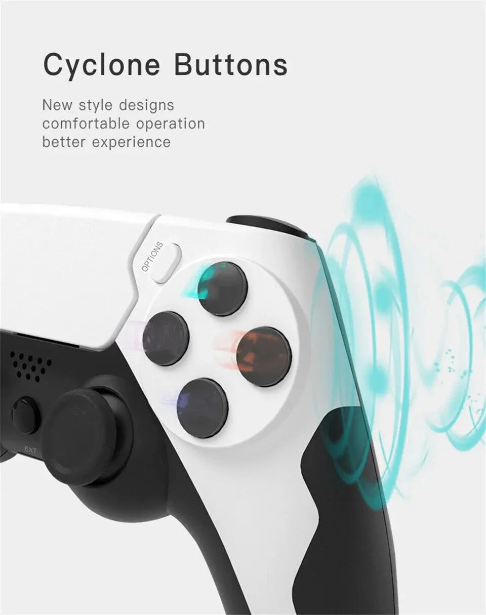 GAMINJA P48 Wireless Gamepad with Six Axis Gyroscope Game Controller For PS4 PS3 Console Wins 7 8 10 Dual Vibration PC Joystick switch controller pubg xbox one xbox one controller xbox one controller