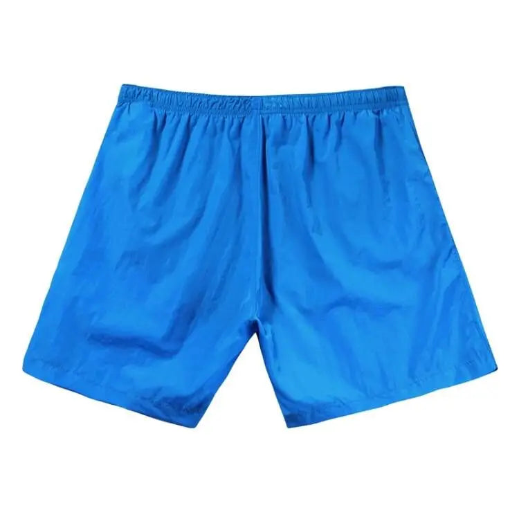 Top quality luxury knee-length summer youth leisure sports nylon shorts loose men's beach 5-point pants