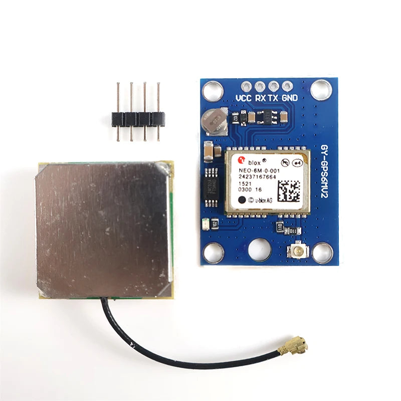 NEO-6M GPS Module with Ceramic Antenna EEPROM Backup for Arduino ESP32 STM32 UAV Drone Data Logger DIY Electronics