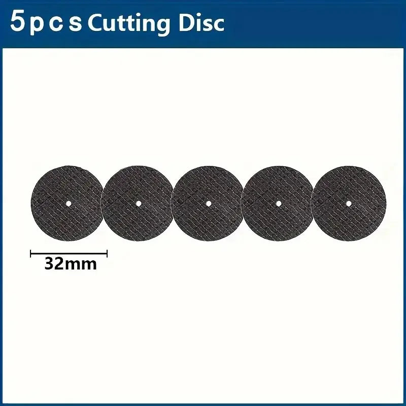 Abrasive Cutting Disc 32mm With Mandrels Grinding Wheels For Accessories Metal Cutting Rotary Tool Saw Blade