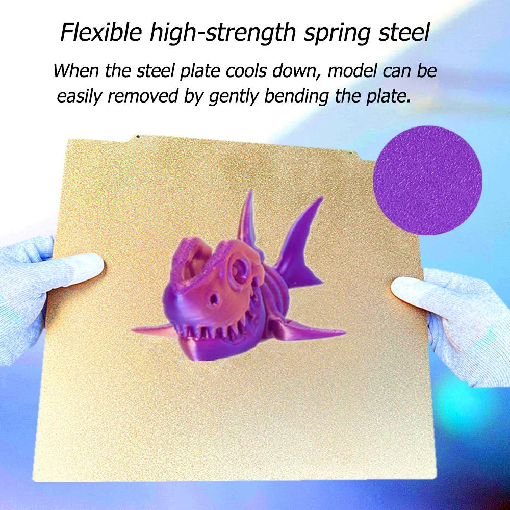 PEI Sheet PEO PET H1H PES for QIDI Plus 4, X Max 3, Q1 Pro Build Plate 330x330 310x310 250x250 Bed Accessories Silicone Socks