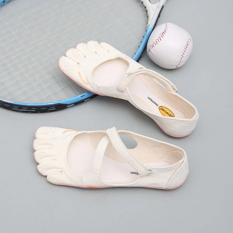 Women's Five Toe Shoes with Loop Strap - Barefoot Minimalist Flats for Hiking, Yoga, Gym Quick-Dry Water & Everyday Casual Wear