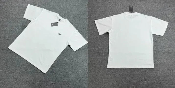 New Arrival Patta T-shirt American Street Style with Palm Tree Star Print Men's Short Sleeve Tops