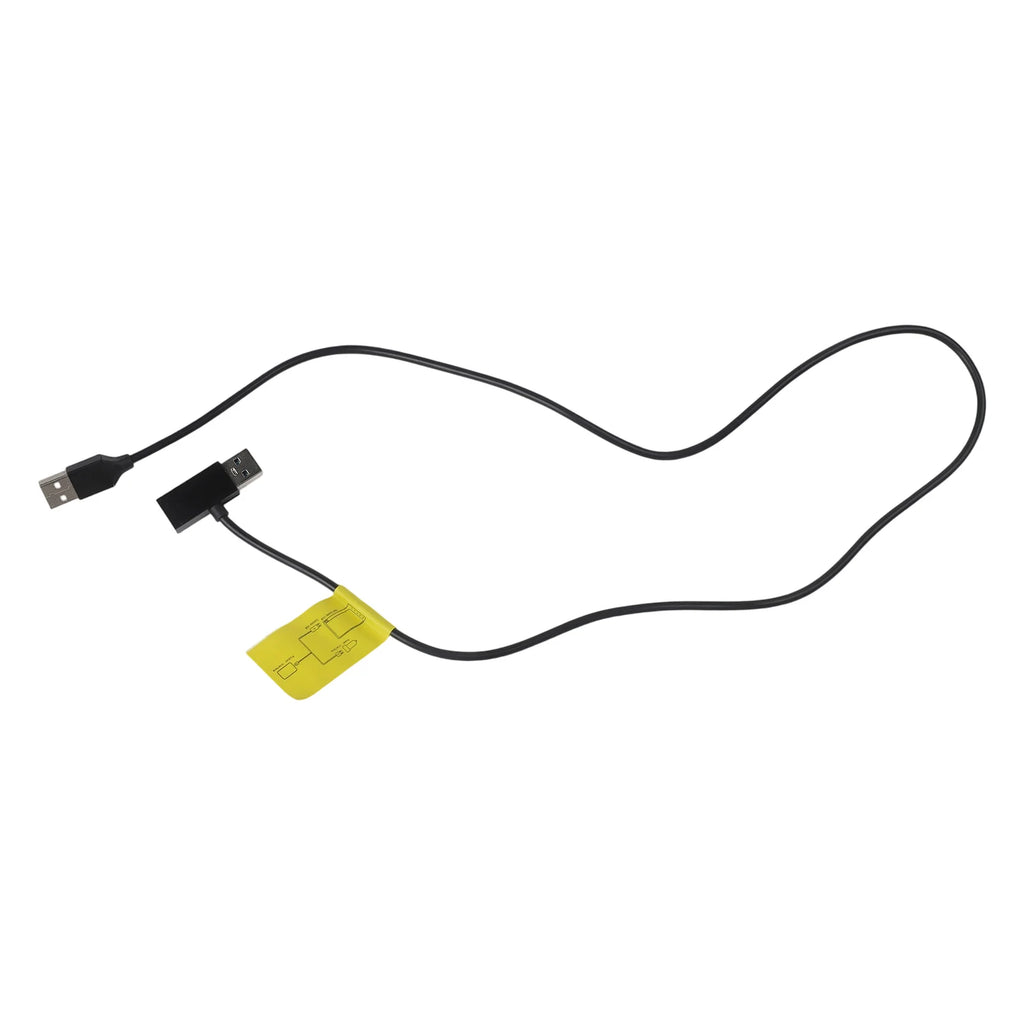 1 Pcs Car USB Splitter USB Power Data Adapter Y-Cable For Android Auto For Carplay Adapter Automotive Accessories