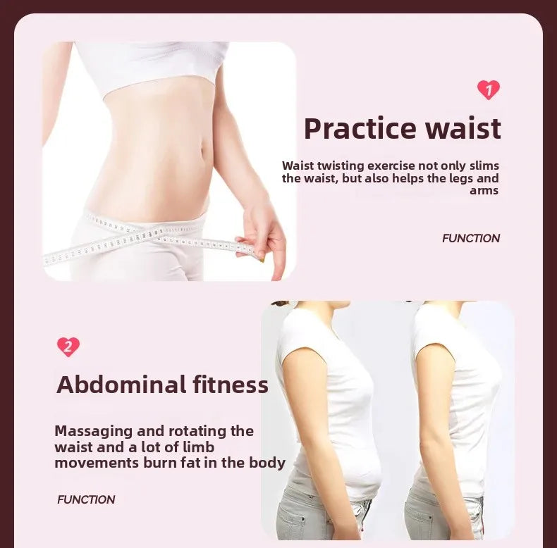 Exercise Waist Twisting Disc Foot Massage Waist Torsion Disc Fitness Equipment Portable Magnetic Foot Massage Twisting Machine