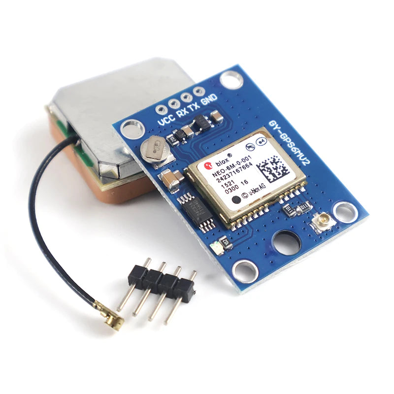 NEO-6M GPS Module with Ceramic Antenna EEPROM Backup for Arduino ESP32 STM32 UAV Drone Data Logger DIY Electronics