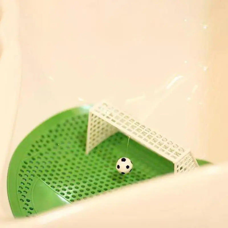 Football Shooting Mat Goal Urinal Men's Toilet Urinal Tool Football Soccer Shot Goal Urinal Filter Screen Mat Pad Home Hotel Clu