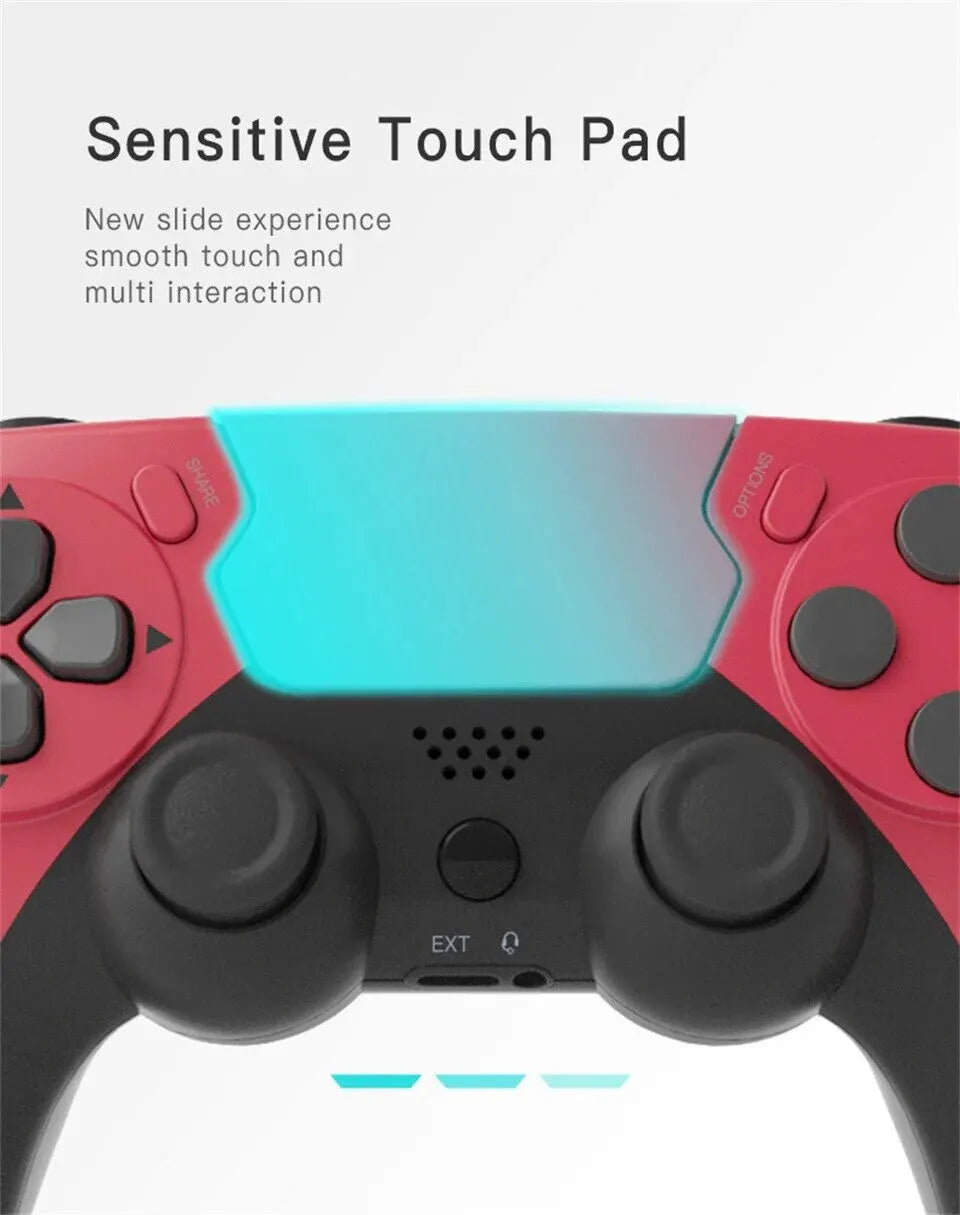 GAMINJA P48 Wireless Gamepad with Six Axis Gyroscope Game Controller For PS4 PS3 Console Wins 7 8 10 Dual Vibration PC Joystick switch controller pubg xbox one xbox one controller xbox one controller