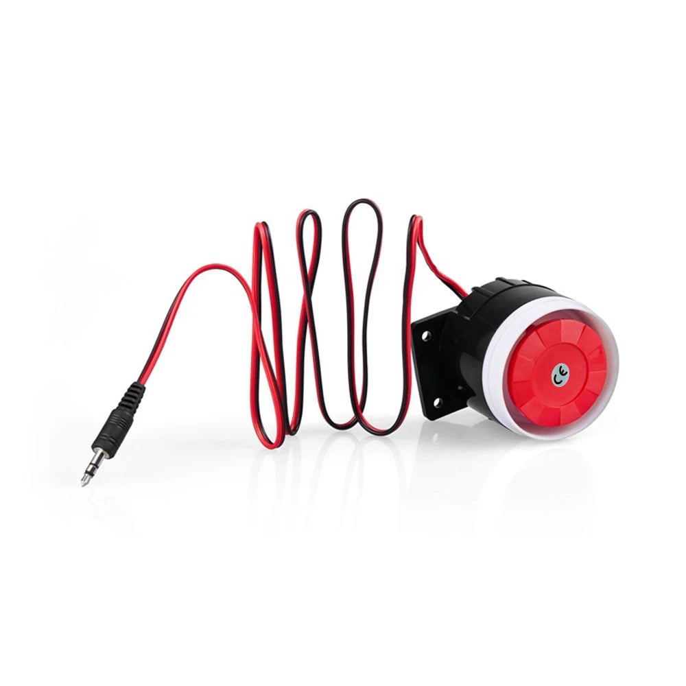 KERUI Mini Wired Siren Horn For Wireless Home Alarm Security System 120 dB Loud Siren