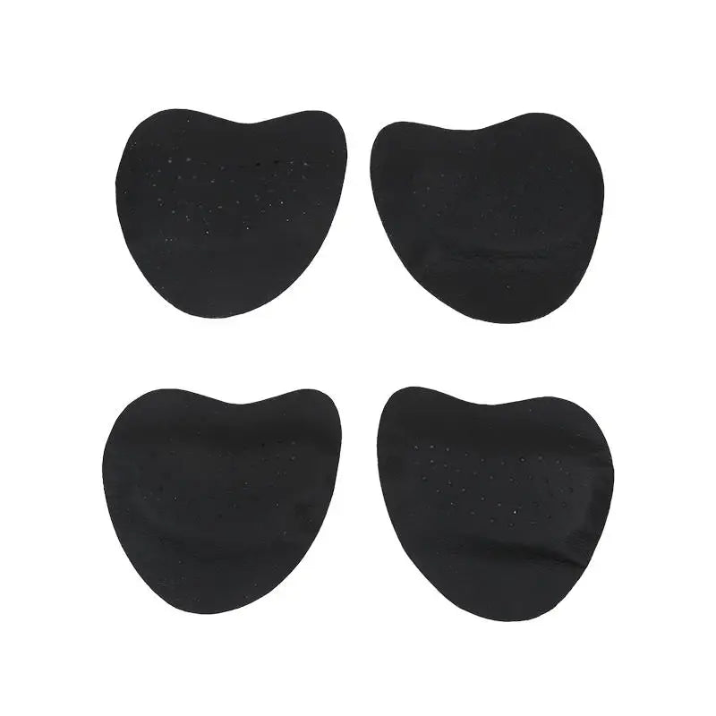 4PCS Sandals Anti-slip Stickers Leather Forefoot Pad Women High Heels Pain Relief Insert Insoles Toe Cushion Foot Care Shoes Pad