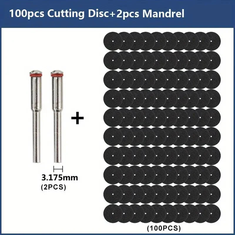 Abrasive Cutting Disc 32mm With Mandrels Grinding Wheels For Accessories Metal Cutting Rotary Tool Saw Blade