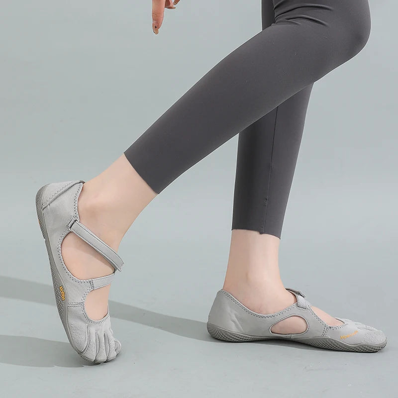 Women's Five Toe Shoes with Loop Strap - Barefoot Minimalist Flats for Hiking, Yoga, Gym Quick-Dry Water & Everyday Casual Wear