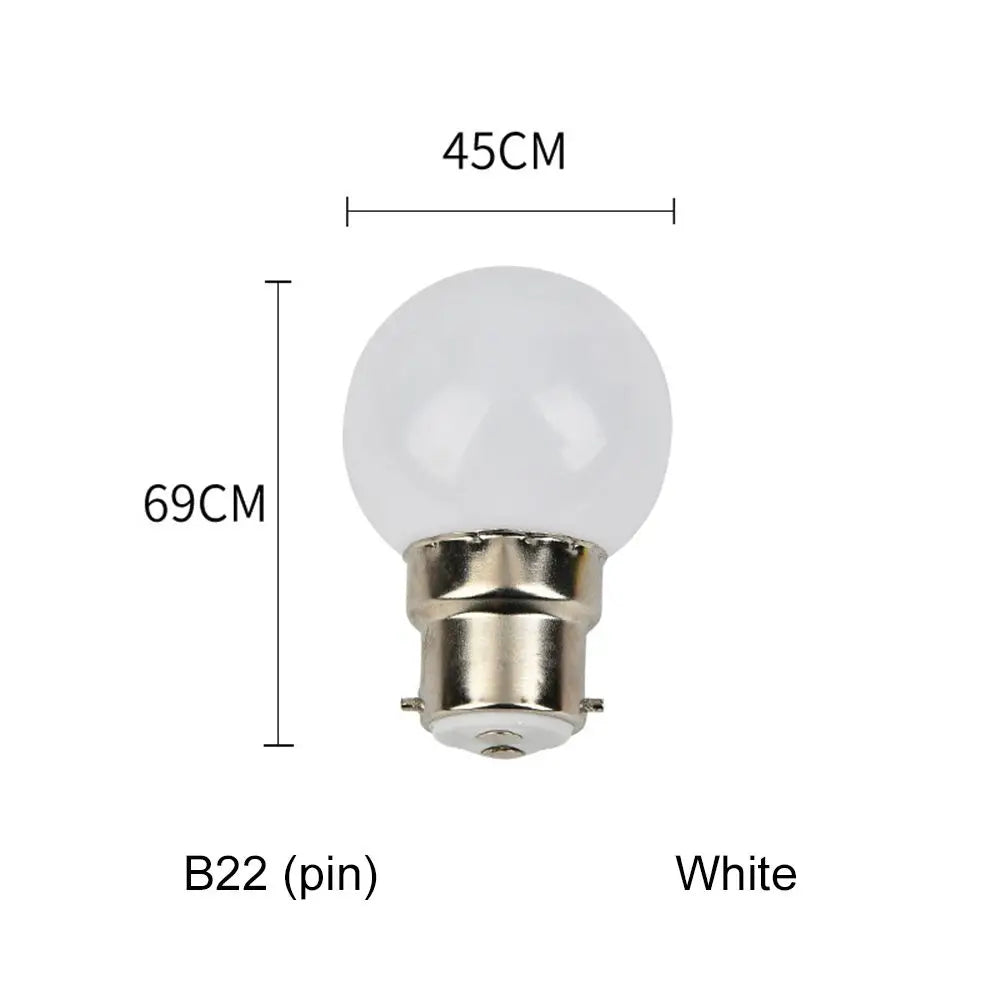 3W Led Bulb Lamp E27 B22 Colorful Led Light Lamparas Flashlight G45 Globe Bulbs Home Decor