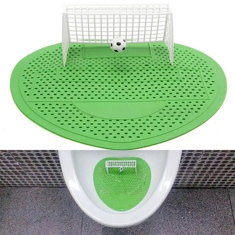 Football Shooting Mat Goal Urinal Men's Toilet Urinal Tool Football Soccer Shot Goal Urinal Filter Screen Mat Pad Home Hotel Clu