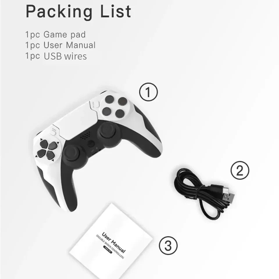 GAMINJA P48 Wireless Gamepad with Six Axis Gyroscope Game Controller For PS4 PS3 Console Wins 7 8 10 Dual Vibration PC Joystick switch controller pubg xbox one xbox one controller xbox one controller