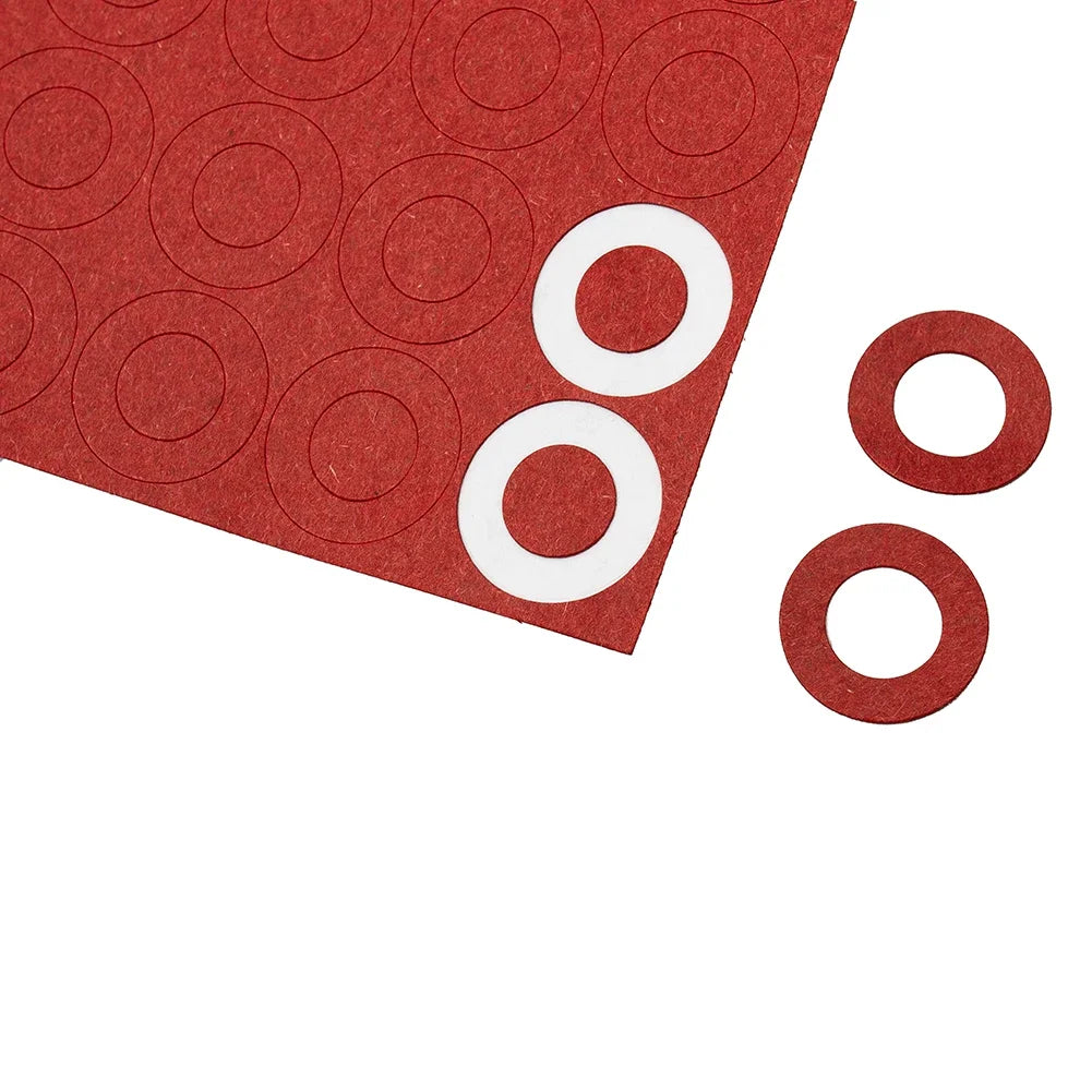 Insulating pad adhesive hardboard for 18650 battery insulation pad welding tools 200 pieces battery insulation rings