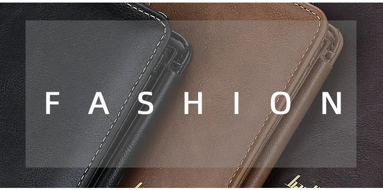 Baellerry PU Leather Men Wallets High Quality Zipper Short Desigh Card Holder Male Purse Vintage Coin Holder Men Wallets