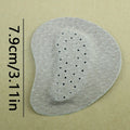 Forefoot Pads, High-Quality Leather, Self-Adhesive Half-Size Insoles, Shock-Absorbing, Breathable for Sandals & High Heels