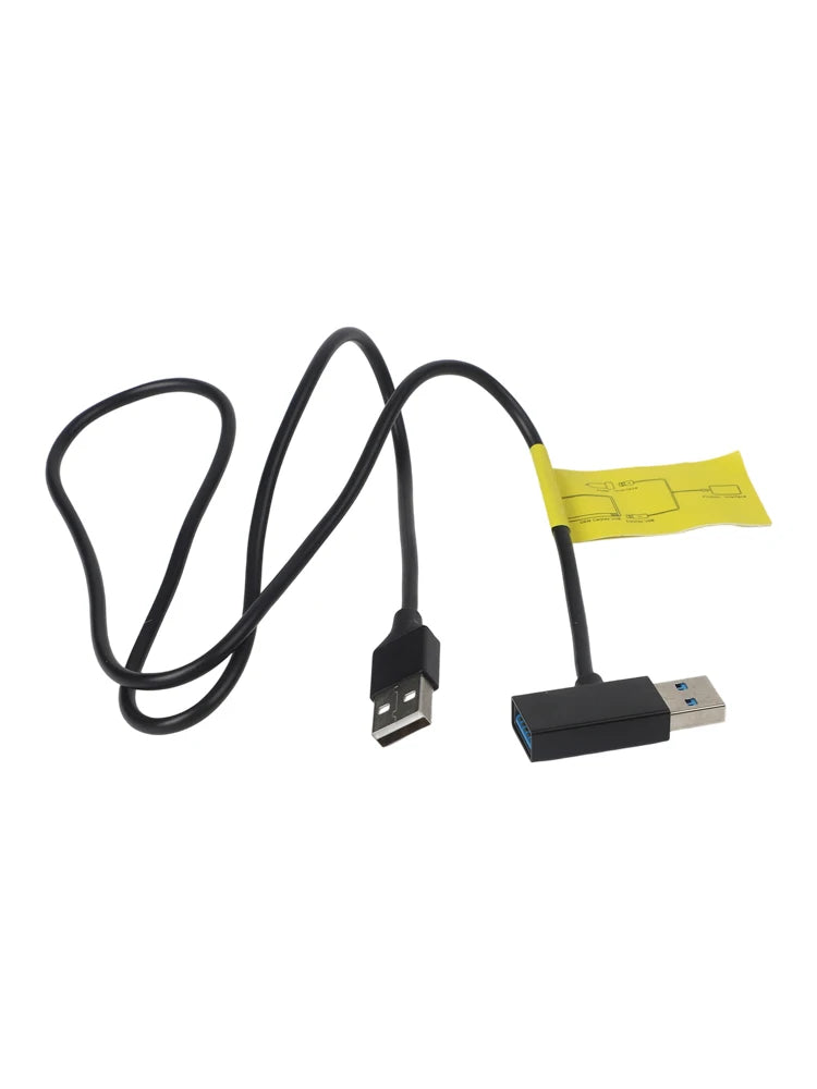 1 Pcs Car USB Splitter USB Power Data Adapter Y-Cable For Android Auto For Carplay Adapter Automotive Accessories