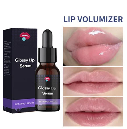 Instant Lip Plumping Serum Advanced Formula Full Volume Perfect Pout Daily Beauty Treatment Reduce Dryness 2026 NEW